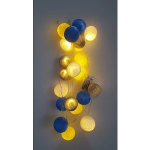 Işıklı Toplar Dükkanı Montessori Işıklı Top LED Aydınlatma Dekoratif Gece Lambası 20 Top 3 mt