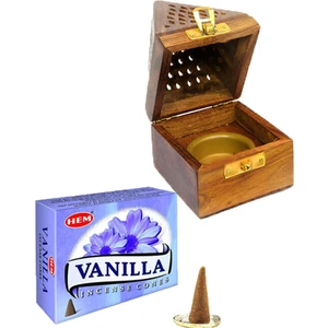 My Home Hediyelik  Konik Tütsü Yakma Kutusu Vanilla Cones