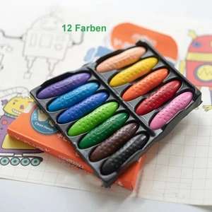 Renkli Peanu Mum Boya Yağı Pastel Fırça Hediye Kutusu Çocuk Grafiti Oyuncak