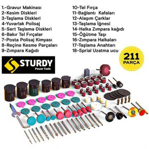 Power 500 W Gravür Oyma Taşlama Seti