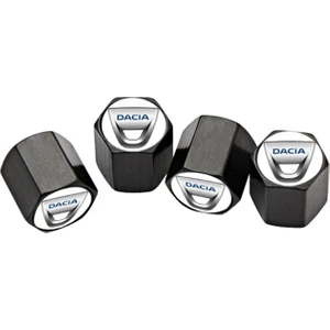 Dacia Sibop Kapağı 4 Adet Paslanmaz Çelik Siyah Renk