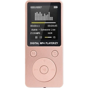 Mp4 Kayıpsız Ses Müzik Çalar Fm Kaydedici Walkman Player Pembe