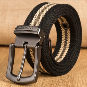 Sw Future Erkek Pin Tokalı Kanvas Outdoor Erkek Kemer (Yurt Dışından)