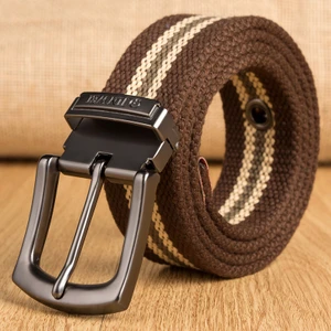 Sw Future Erkek Pin Tokalı Kanvas Outdoor Erkek Kemer (Yurt Dışından)