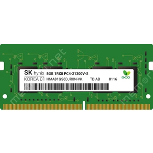 8GB 2666MHz DDR4 1rx8 PC4-2666T SODIMM Notebook Ram HMA81GS6DJR8N-VK