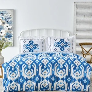 Karaca Home Neos Mavi %100 Pamuk King Size Nevresim Takımı