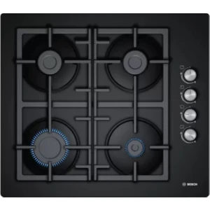 POP6C6O90O Serie | 2 Gazlı Ocak 60 cm Sert Cam, Siyah
