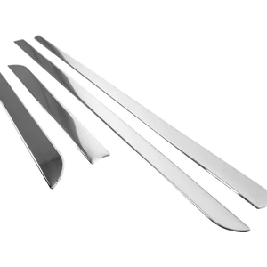 Nissan Qashqai 2013-2016 Uyumlu Krom Yan Kapı Çıtası 4 Parça Paslanmaz Çelik