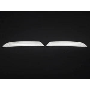 Nissan Qashqai 2017- Üzeri Uyumlu Krom Arka Difüzör Paslanmaz Çelik