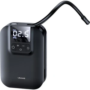Usams US-ZB215 350PSI 5000MAH Şarjlı Çok Amaçlı Taşınabilir Lastik Hava Pompası