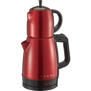 STM-5832 Carmen 2200 W Çelik Çay Makinesi Kırmızı