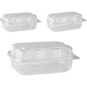 750 Gram Yüksek / Bombe Kapak Plastik Sızdırmaz Kap 100 Adet