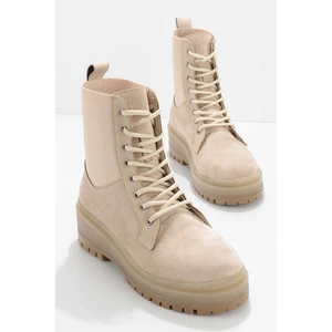 Bej Süet  Kadın Bot & Bootie K026698000