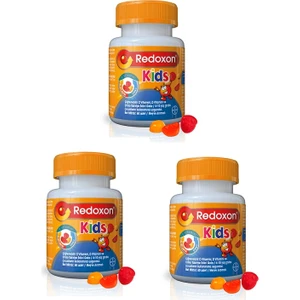 Redoxon® Kids 60 Tablet (C, D, Çinko) X3 Adet
