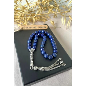 Crazy Takı Tasarım 8 mm Lapis Lazuli 33 Lü Tesbih