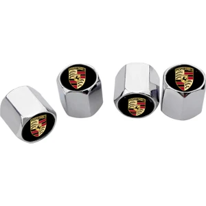 porsche Sibop Kapağı 4 Adet Paslanmaz Çelik Krom Renk