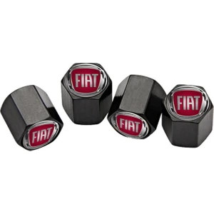 Fiat Sibop Kapağı 4 Adet Paslanmaz Çelik Siyah Renk