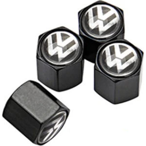 Volkswagen Sibop Kapağı 4 Adet Paslanmaz Çelik Siyah Renk