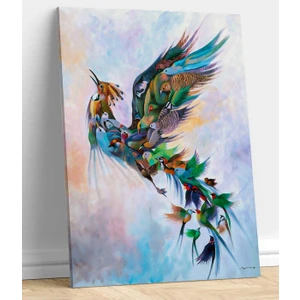 VeraStore Anka Kuşu Kanvas Tablo