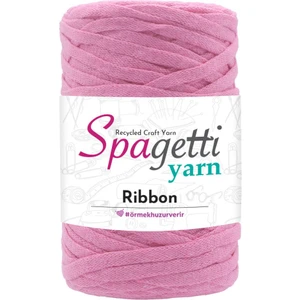 Spagettiyarn Pembe Ribbon İp