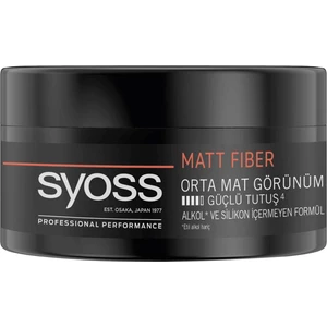  Syoss Matt Fiber Wax 100 ml  Saç Şekillendirici Krem ve Wax