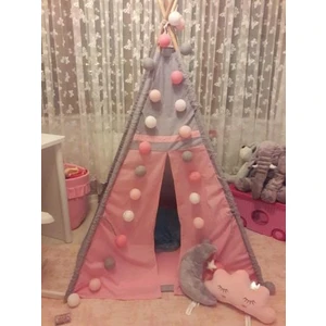 Işıklı Toplar Türkiye Montessori Işıklı Top LED Aydınlatma Dekoratif Gece Lambası 3 Metre 20 Top