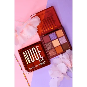 Iman Of Noble 9'lu Rich Nude Sedefli ve Mat Içerikli Far Paleti Iman Of Noble