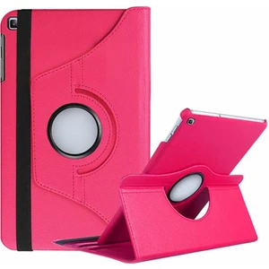 Case 4U Samsung Galaxy Tab S5E T720 Kılıf Uyku Modlu 360 Derece Dönebilen Standlı Tablet Kılıfı Pembe