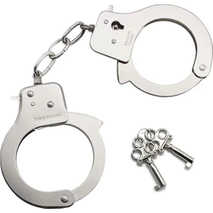 Aeon Store Anahtarlı Oyuncak Metal Kelepçe Polis Kelepçesi