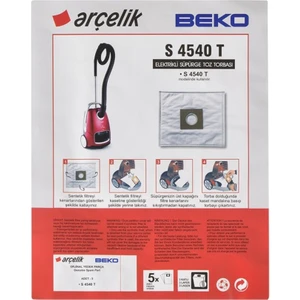 S 4540 T Sentetik Süpürge Torbası