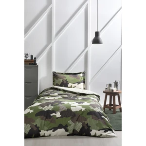 Camouflage Tek Kişilik Nevresim Takımı