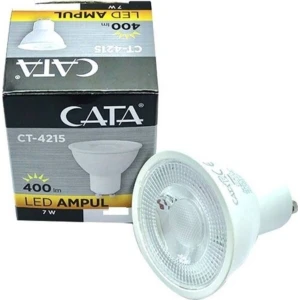 CT-4215 7W LED Ampul (GU10) Amber Işık