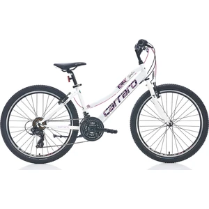 24J Carraro Speed 242 Dağ Bisikleti - Beyaz Pembe Mor - 36