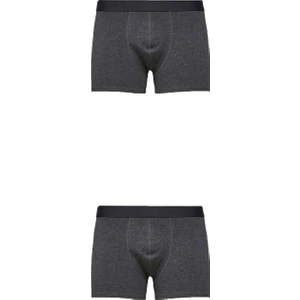 John Lion Erkek Premium Likralı 2'li Boxer Füme