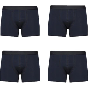 John Lion Erkek Premium Likralı 4'lü Boxer Lacivert