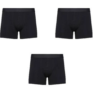 John Lion Erkek Premium Likralı 3'lü Boxer Siyah