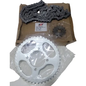 Knt Yamaha Ybr 125 Zincir Dişli Seti 14/45T 118L
