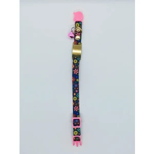 Güvenlik Kilitli, Isimli Kedi Tasması 19-32 cm M