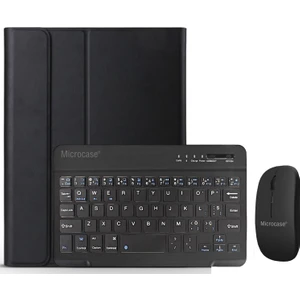 Samsung Galaxy Tab A 8.0 2019 T290 T295 Bluetooth Klavye ve Mouse + Standlı Kılıf - Bkk6