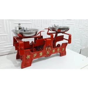 Dönerci Terazisi Mekanik 1 kg Paslanmaz Kefeli