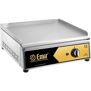 Emirmakine Plate Izgara Elektrikli 50 cm Köfte Hamburger Pişirme
