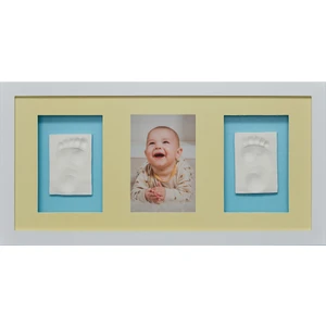 Baby Memory Prints Üçlü Çerçeve - Beyaz