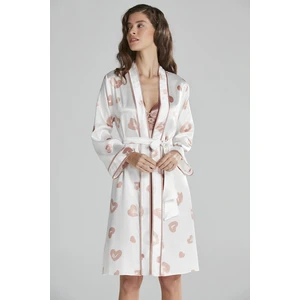 Pierre Cardin  Saten Emprime Gecelik & Sabahlık Takım  - 2406