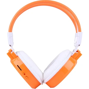Sh-S1 Katlanır Stereo Hifi Kablosuz Spor Kulaklık Kulaklık (Turuncu) (Yurt Dışından)