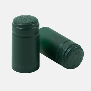 50 Adet Yeşil Kapşon 32 x 45 mm. Şarap Zeytinyağ Şişesi Kapatma Kapşonu