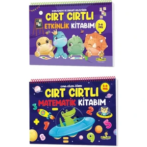 Yükselen Zeka 3-6 Yaş 2'li Set ( 3-6 Yaş Etkinlik Kitabım / 3-6 Yaş Matematik Kitabım )