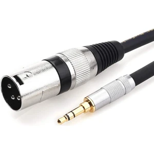 3.5 mm Stereo To Xlr Erkek Kablo 50 cm