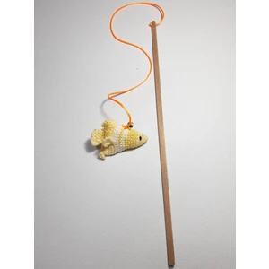 Amigurimi Balık Figürlü Çanlı Kedi Oltası