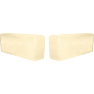 F Fityle 2 Adet Kanepe Kolçak Kapak Kalınlaşmış Streç Kanepe Kol Koruyucu Çıkarılabilir Donanma (Yurt Dışından)