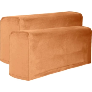 F Fityle 2 Adet Kanepe Kolçak Kapak Kalınlaşmış Streç Kanepe Kol Koruyucu Çıkarılabilir Donanma (Yurt Dışından)